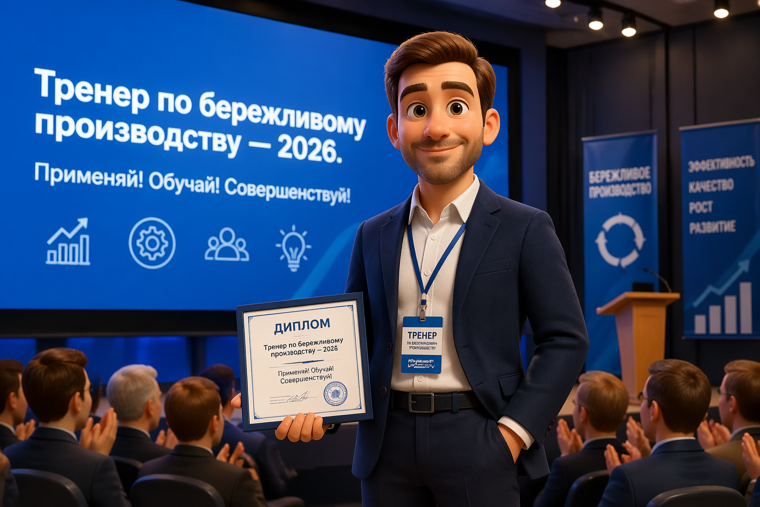 Стартовал заочный этап V федерального конкурса «Тренер по бережливому производству – 2026»